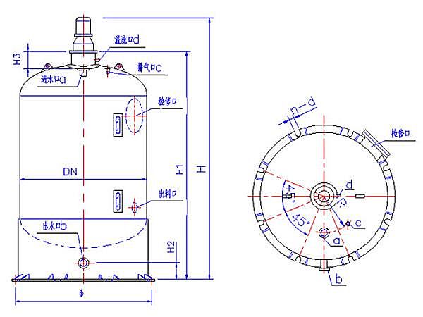 纖維球?yàn)V罐圖 纖維球?yàn)V罐圖